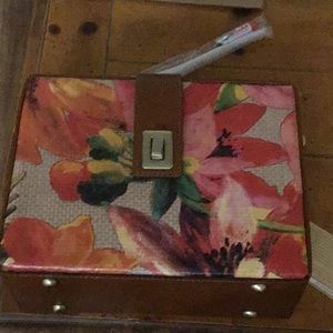 Patricia Nash P463240 Spring Mult Cross Body Hand Bag New Mint